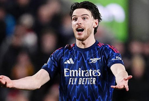 Declan Rice lên tiếng khi Arsenal bị Man City áp sát