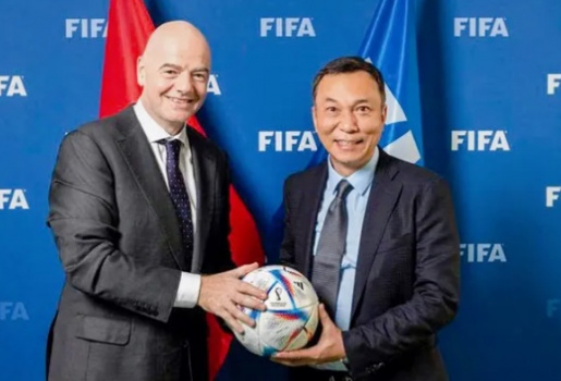 Lãnh đạo FIFA gửi thư chúc Tết, khẳng định vị thế bóng đá Việt Nam