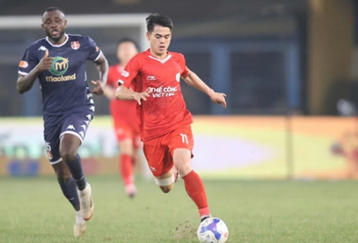 Thể Công Viettel thắng nhọc Hải Phòng nhờ khoảnh khắc Lucao