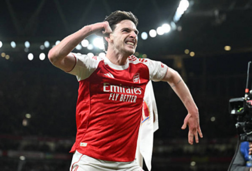 Đằng sau bàn thắng của Declan Rice là nỗi lo quá tải ở Arsenal
