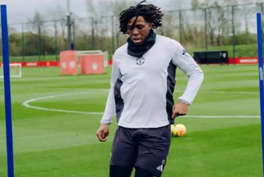 Man Utd đón tin vui khi Dorgu trở lại sân tập