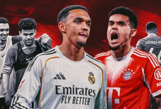 Cuộc đối đầu định mệnh giữa Alexander-Arnold và Luis Diaz tại Champions League