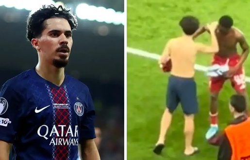 Vitinha nán lại 20 phút để đổi áo với sao trẻ Liverpool