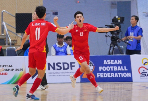 Đại thắng Australia 4-0, futsal Việt Nam giành HCĐ