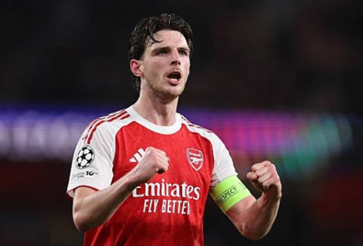 Declan Rice tuyên bố Arsenal không quan tâm đến dư luận