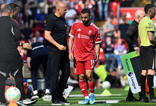 Lo ngại Mohamed Salah chơi trận cuối cùng cho Liverpool