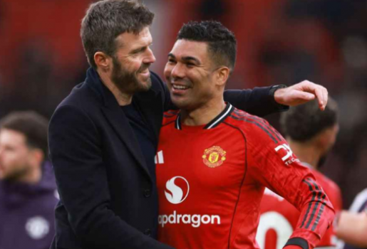 Casemiro khẳng định Carrick xứng đáng làm HLV trưởng Man Utd