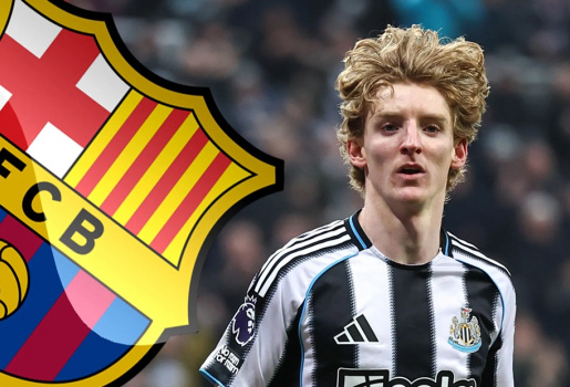 Barca đạt thỏa thuận cá nhân với Anthony Gordon