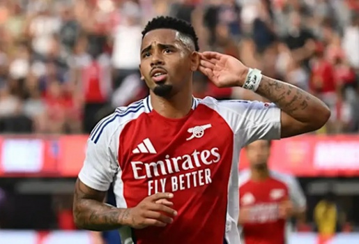 Juventus đánh tiếng chiêu mộ tiền đạo Gabriel Jesus của Arsenal