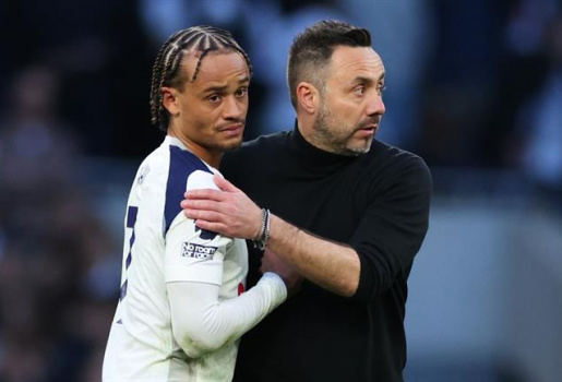 Xavi Simons nói về mối quan hệ với De Zerbi tại Tottenham