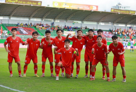 Đè bẹp U17 Huế, U17 PVF vô địch giải Quốc gia
