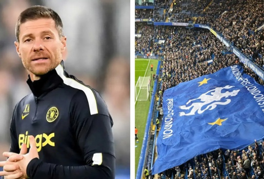 Xabi Alonso rực rỡ chào sân Stamford Bridge trong tiếng hò reo