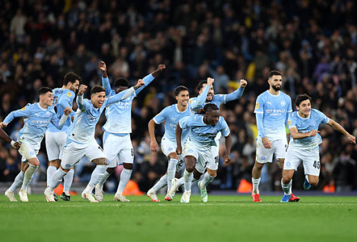 Hạ Brighton trong loạt luân lưu, Man City giành vé tứ kết EFL Cup