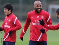 Video: Buổi tập của Thierry Henry cùng Arsenal