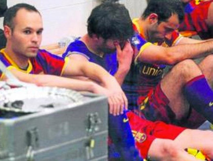 Messi bật khóc sau trận thua Real mùa trước