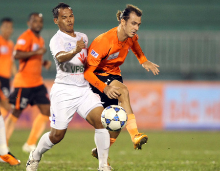 Vòng 3 giải Super League 2012 : Kiên Giang 0 - 2 Sài Gòn FC