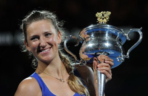 Azarenka gặp sự cố sau khi vô địch Australia Open