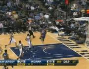 Video NBA: Pha úp rổ ngược của Paul George (Pacers)