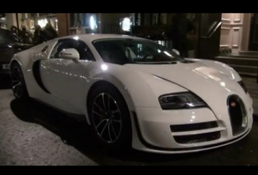Bugatti Veyron Super Sport trắng muốt trở lại thủ đô siêu xe