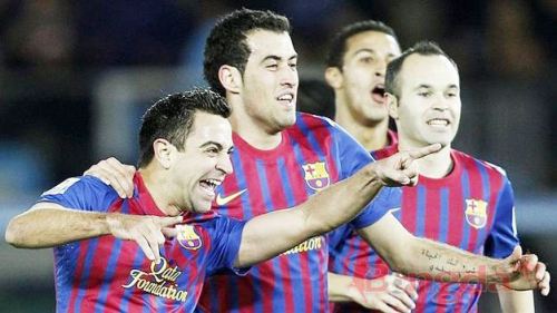 Tam giác vàng trong những chiến công của Barca
