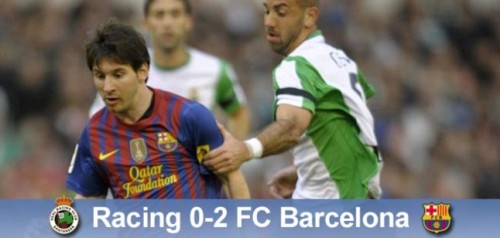 Video La Liga: Messi ghi bàn không ngơi nghỉ trong trận gặp Racing Santander