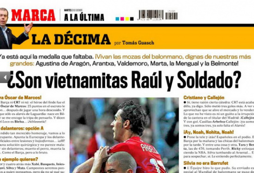 Bóng đá Việt Nam lần thứ 3 lên báo Tây Ban Nha: Nên vui hay buồn?