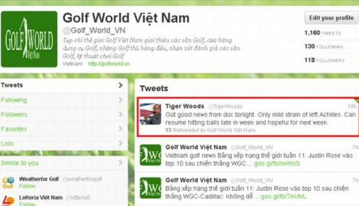 Tiger Woods mong muốn có mặt ở Bay Hill vào tuần sau