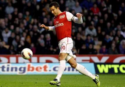 Chấm điểm Wolves (0-3) Arsenal: Van Persie trở lại