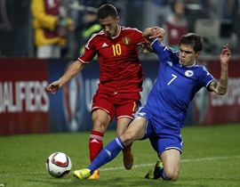 Video: Màn trình diễn của Eden Hazard trước Bosnia