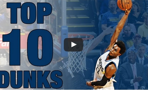 10 cú Dunk đẹp mắt nhất tháng 10 và 11 NBA mùa 2016-17