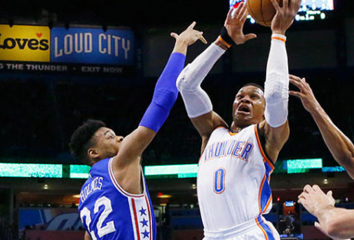 NBA Highlights: Oklahoma City Thunder 122-97 Philadelphia 76ers