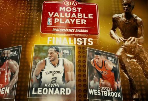 Đề cử NBA Awards 2017: 3 ứng viên cho danh hiệu MVP