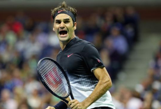 Video Federer khuất phục Kohlschreiber ở vòng 4 US Open