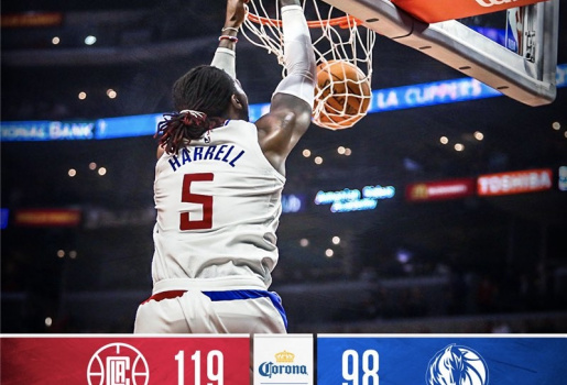 Highlights NBA: Los Angeles Clippers 119-98 Dallas Mavericks