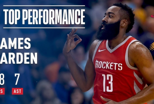 Video NBA: Màn trình diễn của James Harden trước Phoenix Suns
