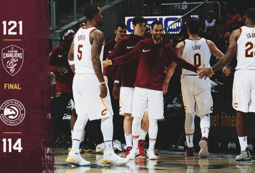 Highlights NBA: Atlanta Hawks 114-121 Cleveland Cavaliers