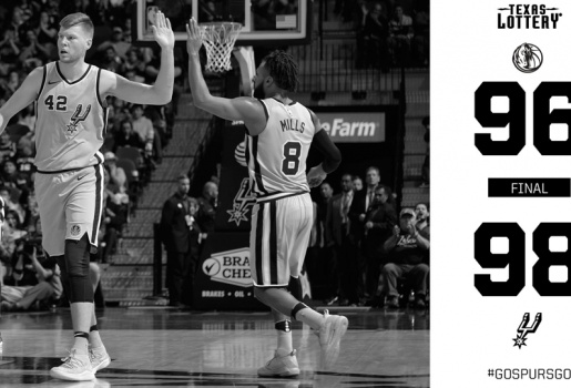 Highlights NBA: San Antonio Spurs 98-96 Dallas Mavericks