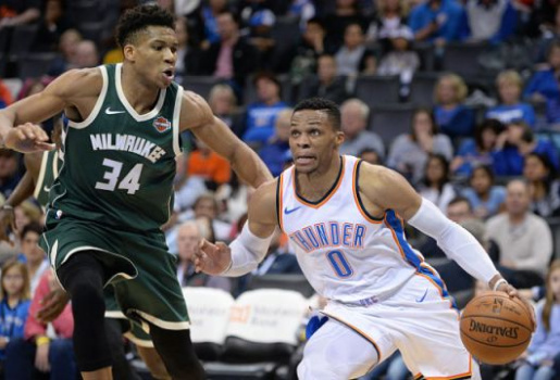 Highlights NBA: Milwaukee Bucks 97-95 OKC Thunder