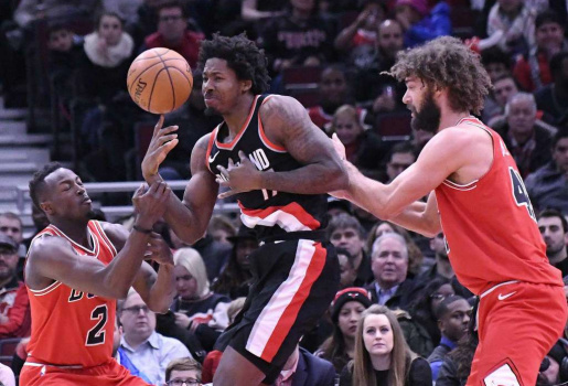 Highlights NBA: Portland Trail Blazers 124-120 Chicago Bulls