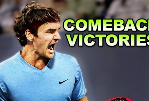 Video 10 màn lật kèo kinh điển của Federer