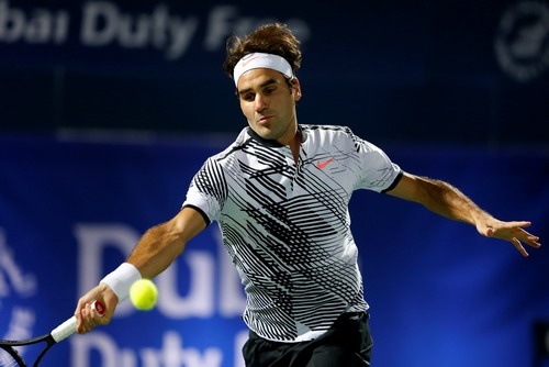 Video Federer gục ngã trước đối thủ hạng 116 thế giới ở Dubai Open 2017