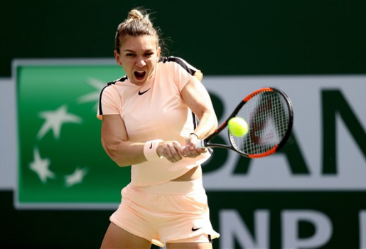 Video Halep bất ngờ gục ngã ở bán kết Indian Wells