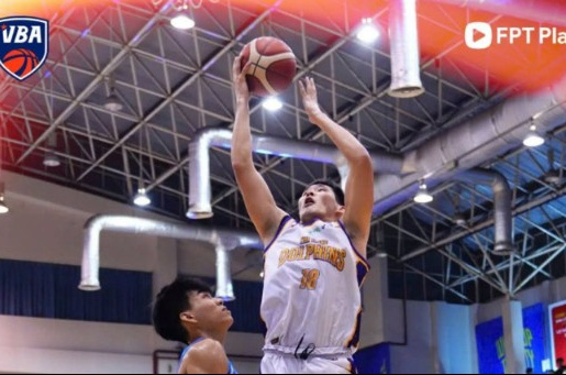 Kết quả VBA 2026 Game 19: Nha Trang Dolphins tiến vào top 4