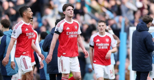 Declan Rice vinh danh 3 ngôi sao phòng ngự của Arsenal