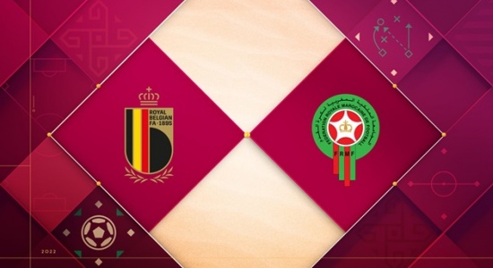 TRỰC TIẾP Bỉ vs Maroc: Tấm vé sớm ở bảng F?