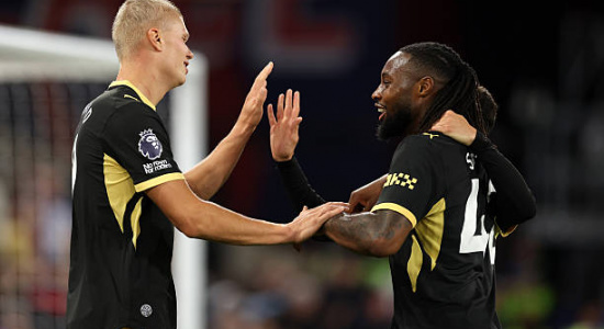 Man City biến Selhurst Park thành sân khấu đỉnh cao