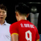 Rời sân phút 41, Đình Bắc khiến HLV Kim Sang-sik nhăn mặt