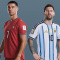 Ronaldo và Messi lần đầu đá chung đội ở trận chia tay Tevez
