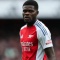 Thẻ Premier League có hình Partey trong bối cảnh anh bị cáo buộc nặng nề.