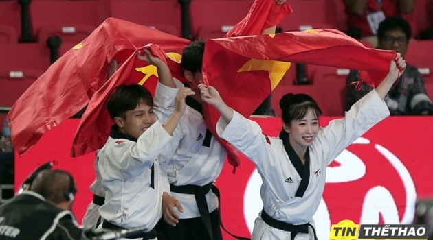 Cơn mưa huy chương từ Taekwondo Việt Nam